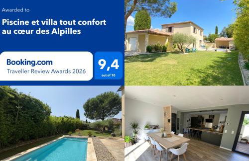 Piscine et villa tout confort au cœur des Alpilles - Photo 1