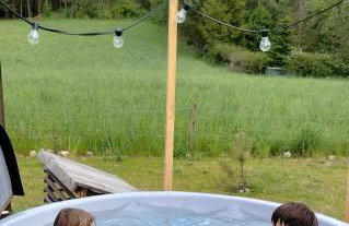 Stodoła naturalnie - wyjątkowy dom z balią na Kaszubach nad jeziorem - Foto 64