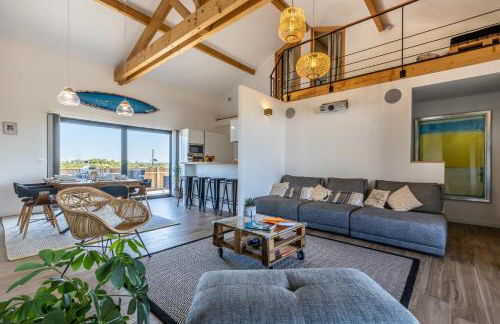 Villa Oceana vue exceptionnelle sur l'océan, haut standing, front de mer. - Foto 32