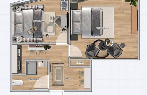 Modernes City Apartment - Foto 17