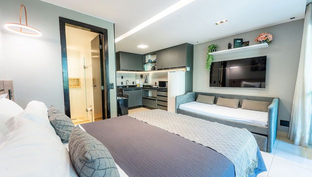 The Sun flat - Foto 5, Habitación