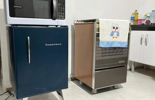 Suite com ar, cozinha, área, churrasqueira para até 4 pessoas - Foto 10