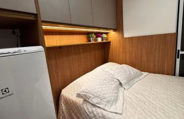 Studio Estádio Morumbi Albert Einsten Ar Condicionado próximo Estação Metrô Onibus Shopping Cafeteira com cápsula - Foto 5