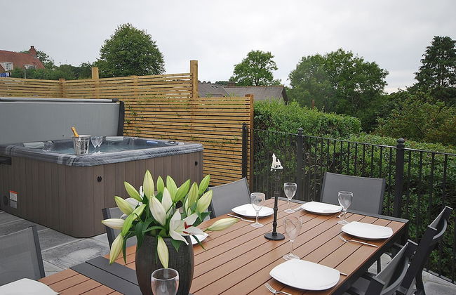 The Hawthorns - Large Luxury Cottage Hot Tub Sea Views - Foto 15