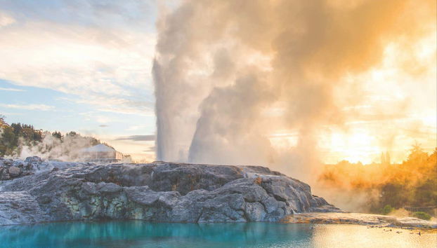 Visiteremo il geyser Pōhutu
