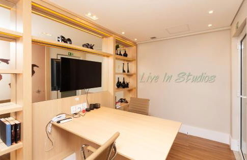 Studio a 100m Bosque, Centro e Cambuí- Home Office, Piscina, Sauna, Jacuzzi, Fitness - Foto 40
