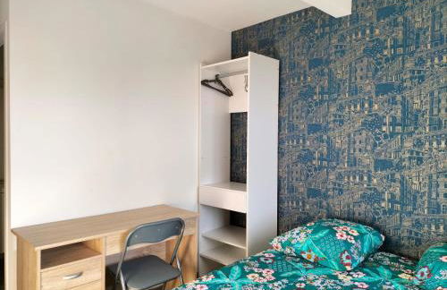 2 SDB - 2 Chambres - 1 lit d'appoint enfants - Foto 8