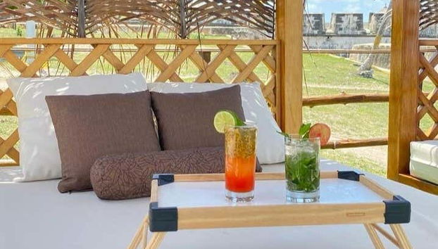 Bevande sulla spiaggia di Tierra Bomba