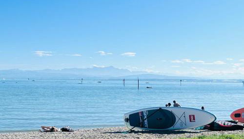 SEEMOMENTE 3-Zimmer Apartment Friedrichshafen Messe Airport Balkon Parkplatz - Foto 5
