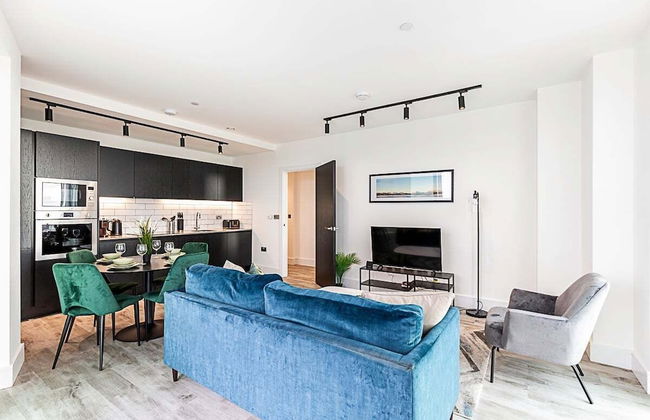 Modern Sky-High Flat In North Acton - Foto 12