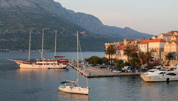 Tours en barco privado de Dubrovnik a la isla Korcula - Foto 2, Ciudad de Korcula, Puerto.