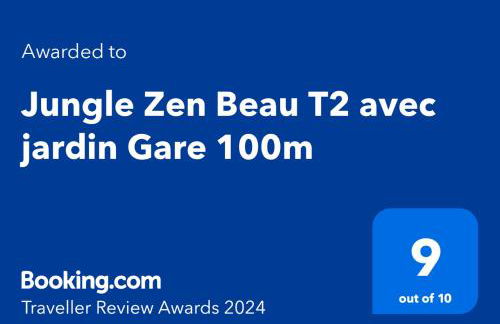 Jungle Zen Beau T2 avec jardin Gare 100m - Foto 20