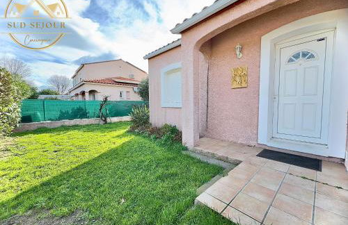 Villa Les Lauriers -3 Chambres, Climatisation, Terrasse, Jardin, BBQ & Plancha- SUDSEJOURCONCIERGERIE - Foto 32