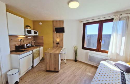 Studio 2 pers au pied des pistes - Ski et rando - FR-1-393-185 - Foto 3