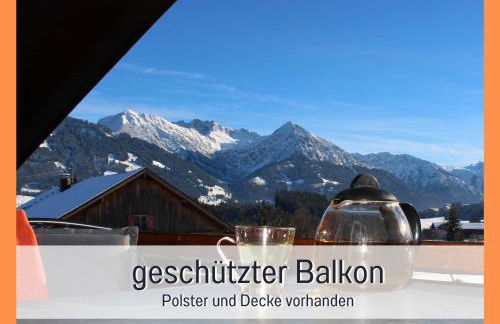 Biohof Burger, 3 sonnige Fewo, alle mit Balkon, Spielzimmer, Grillhütte, 7 km vor Oberstdorf - Photo 1
