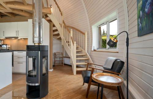 Kugelhaus Phoebe Charmantes Kugelhaus aus Holz am Waldrand des Tollensesees - Foto 15