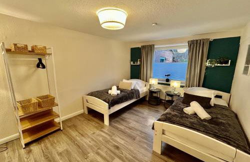 3-Zi-Wohnung Parkplatz, Arbeitsplatz, WLAN, Küche - Foto 9