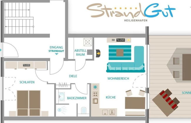 Holiday Apartment Strandgut 16.1 - Foto 12