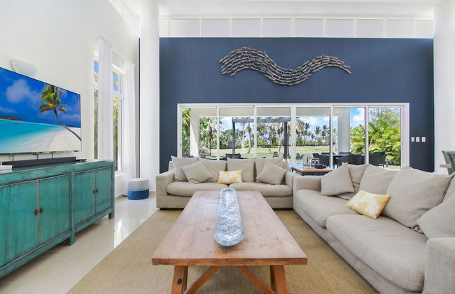 Luxury Golf Villa in Bavaro Cocotal Palma Real Pool Jacuzzi Staff - Foto 15