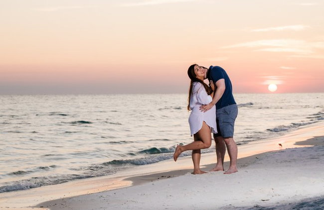 Sesión privada de fotos de vacaciones profesionales en Seabrook Island - Foto 15
