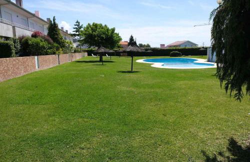high standard rental in a quality residence with pool, tennis and view of the ocean in antas esposende 12 people - Foto 32