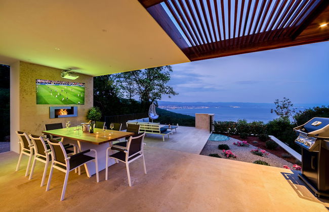 Villa AltaVista, Opatija - Seaview & Relax with Heated Pool and Private MiniGolf - Foto 65