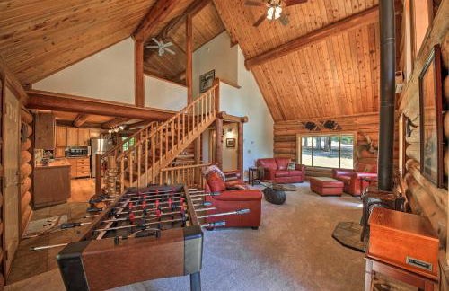 Large Cabin with Fire Pit and Grill on 34 Acres! - Foto 6