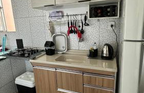Apartamento 1700 metros da Praia Plataforma Mongaguá - Foto 3