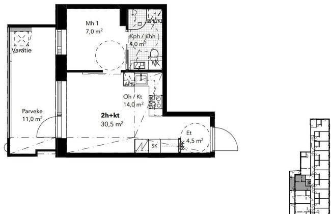 2ndhomes Pikku Aleksi Apartment - Foto 14