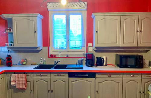 "Le 35" Maison rénovée avec jardin proche centre - Foto 2