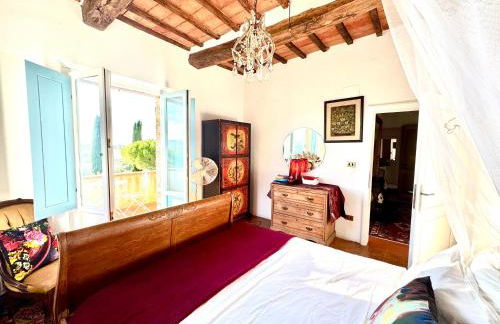 Magical Villa di Gioia Large 6-Bedroom Family Villa with Breathtaking views, Private Garden and Olive grove - in a Cool Village on the Umbria Tuscany Border - Foto 30