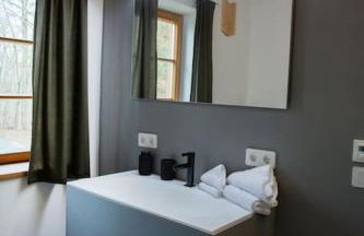 Traumhaftes Chalet mit Sauna und Whirlpool Refugium am Rehberg - Foto 44