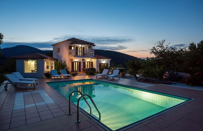 Villa Glafki Large Private Pool Sea Views A C Wifi - 2829 - Foto 39