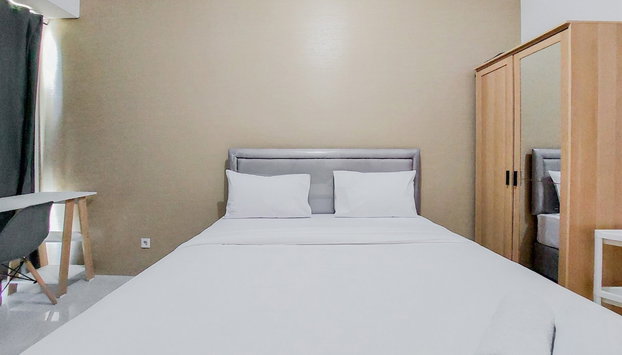 Homey And Cozy Studio Akasa Pure Living Bsd Apartment - Foto 4, Habitación