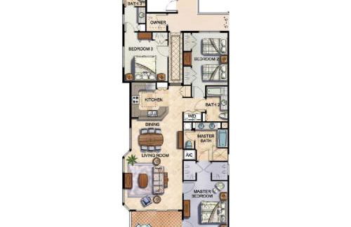 Luxury Condo on Reunion Resort and Spa Orlando Condo 5097 - Foto 29