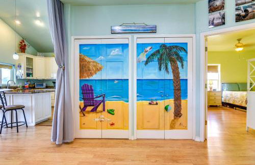 Ocean-View Balcony! Coastal Haven in Crystal Beach - Foto 11