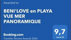 BENI'LOVE en PLAYA VUE MER PANORAMIQUE - Foto 2