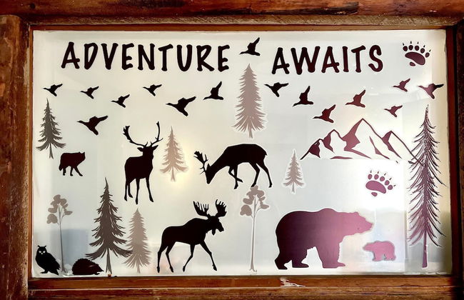 Log cabin in heart of Anchorage - Foto 47