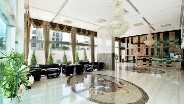 Zona de estar del vestíbulo