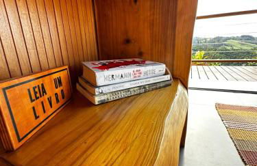 Cabana Nórdica com Maravilhosa Vista da Serra - Foto 34