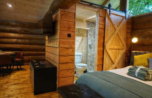 Secluded Hand Crafted Log Cabin - Foto 11
