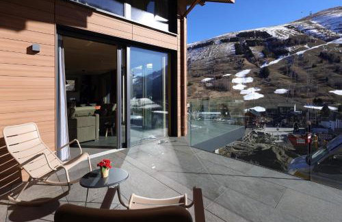 Chalets Horizon Blanc - Vue exceptionnelle Loup Blanc -Sauna extérieur Ours des Glaces -5 étoiles - Foto 65