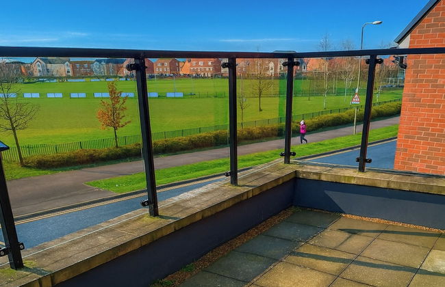 2 Bed-sleeps 7-free Parking-balcony - Foto 13