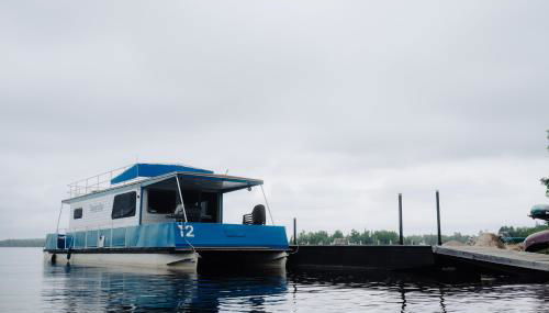 Stylish Party Platform Houseboat - Group of 6 - Sportsman Floating boat - Wi-Fi HB12 - Foto 3