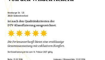 5 Sterne Ferienhaus Von den Wilden Äckern - Foto 2