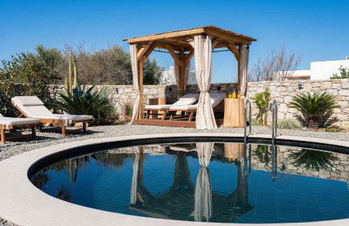 SunKeramos Retreat - "Free" Heated Pool Private Villa - Foto 5