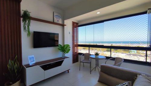 Apartamento vista mar Atalaia todos quartos climatizados - Foto 4