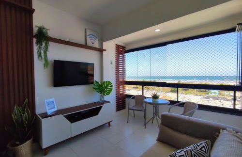 Apartamento vista mar Atalaia todos quartos climatizados - Foto 4