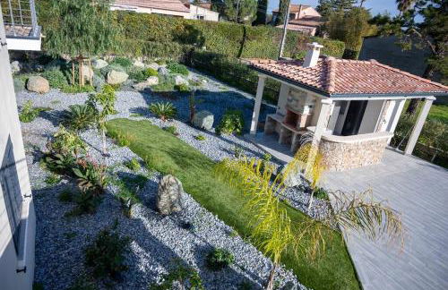 Rez de maison neuve Piscine WiFi Poolhouse en Pierre - Foto 4