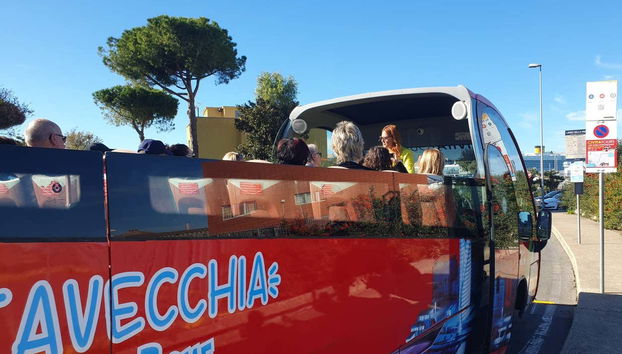 Vue depuis le bus touristique